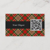 Clan MacGill Tartan Business Card (Back)