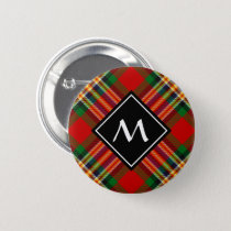 Clan MacGill Tartan Button