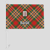 Clan MacGill Tartan Car Flag