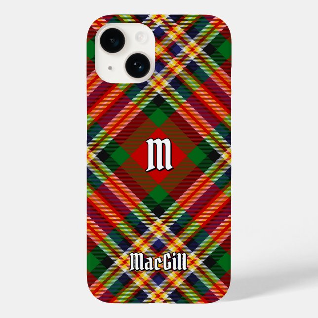Clan MacGill Tartan Case-Mate iPhone Case (Back)