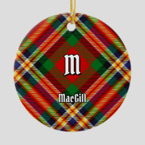 Clan MacGill Tartan Ceramic Ornament