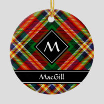 Clan MacGill Tartan Ceramic Ornament