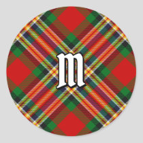 Clan MacGill Tartan Classic Round Sticker
