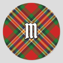 Clan MacGill Tartan Classic Round Sticker