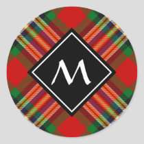 Clan MacGill Tartan Classic Round Sticker