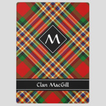 Clan MacGill Tartan Clipboard