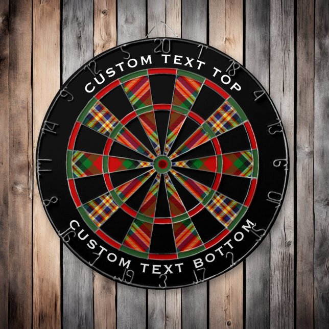 Clan MacGill Tartan Dart Board (Creator Uploaded)