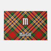 Clan MacGill Tartan Doormat (Front)