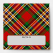 Clan MacGill Tartan Envelope (Front)