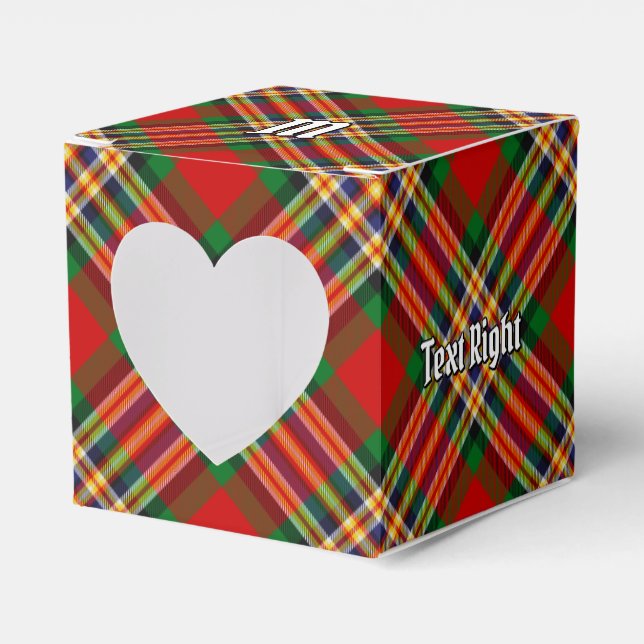 Clan MacGill Tartan Favor Box (Front Side)