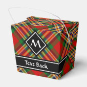 Clan MacGill Tartan Favor Box (Back Side)