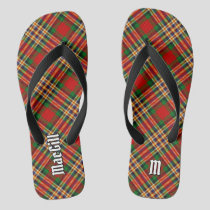 Clan MacGill Tartan Flip Flops