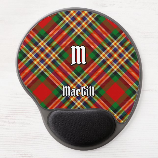 Clan MacGill Tartan Gel Mouse Pad (Front)