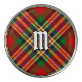 Clan MacGill Tartan Golf Ball Marker (Front)