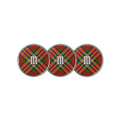 Clan MacGill Tartan Golf Ball Marker (3 Up)