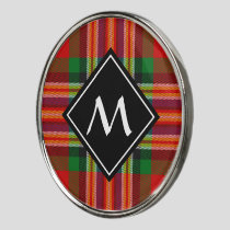Clan MacGill Tartan Golf Ball Marker