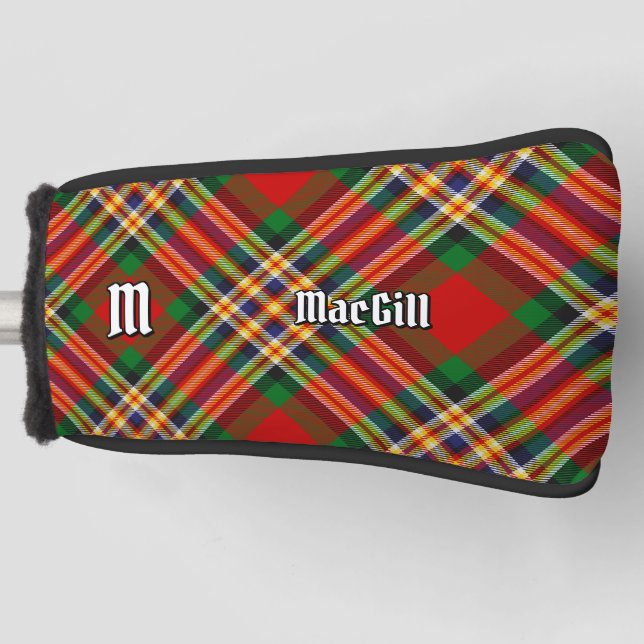 Clan MacGill Tartan Golf Head Cover (Front)