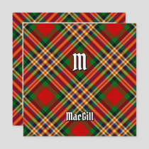 Clan MacGill Tartan Invitation