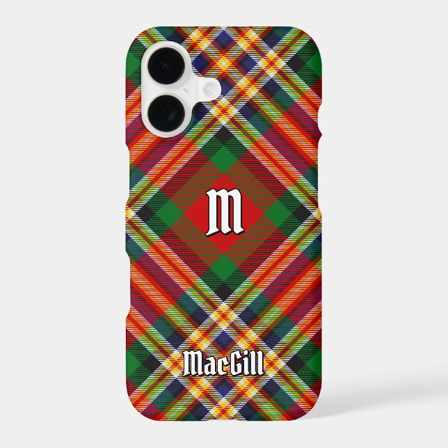 Clan MacGill Tartan Iphone Case (Back)