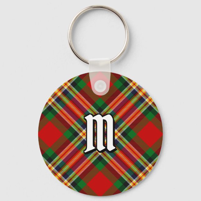 Clan MacGill Tartan Keychain (Front)