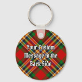 Clan MacGill Tartan Keychain (Back)