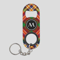 Clan MacGill Tartan Keychain Bottle Opener