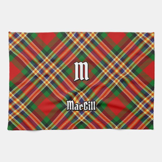 Clan MacGill Tartan Kitchen Towel (Horizontal)