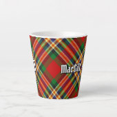 Clan MacGill Tartan Latte Mug (Front)