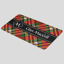 Clan MacGill Tartan License Plate