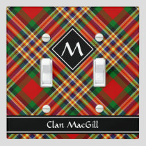 Clan MacGill Tartan Light Switch Cover