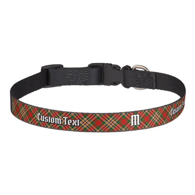 Clan MacGill Tartan Pet Collar (Front)