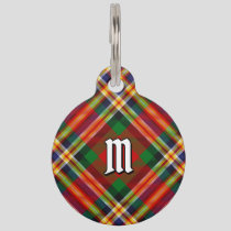 Clan MacGill Tartan Pet ID Tag