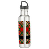 Clan MacGill Tartan Stainless Steel Water Bottle (Back)
