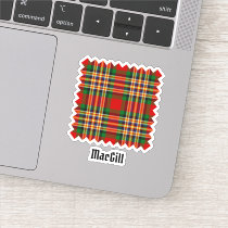 Clan MacGill Tartan Sticker