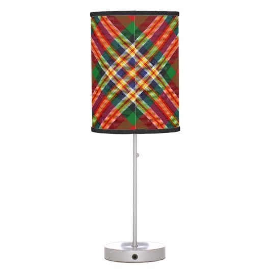 Clan MacGill Tartan Table Lamp (Back)