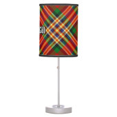 Clan MacGill Tartan Table Lamp (Front)