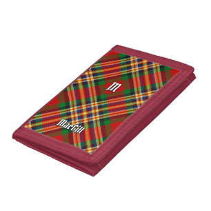 Clan MacGill Tartan Trifold Wallet