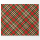 Clan MacGill Tartan Wrapping Paper (Flat)
