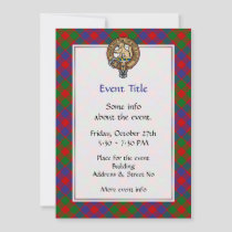 Clan MacGowan Crest Invitation