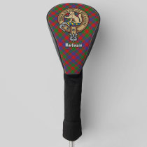 Clan MacGowan Crest over Tartan Golf Head Cover