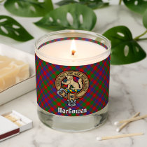 Clan MacGowan Crest over Tartan Scented Candle