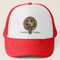 Clan MacGowan Crest over Tartan Trucker Hat