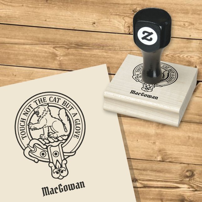 Clan MacGowan Crest Rubber Stamp (Creator Uploaded)