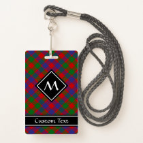 Clan MacGowan Tartan Badge