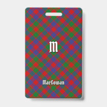 Clan MacGowan Tartan Badge
