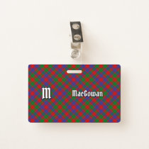 Clan MacGowan Tartan Badge