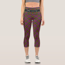 Clan MacGowan Tartan Capri Leggings