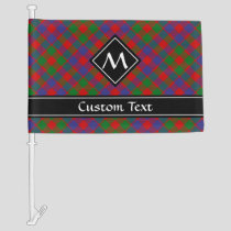 Clan MacGowan Tartan Car Flag