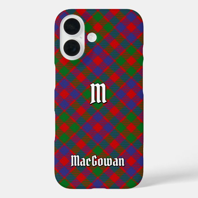 Clan MacGowan Tartan Case-Mate iPhone Case (Back)