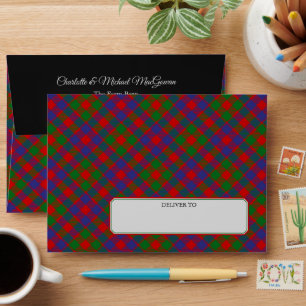 Clan MacGowan Tartan Envelope